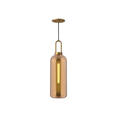 Minneapolis Single Light Glass Pendant