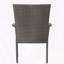 Chaise empilable en osier PE