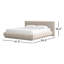 Lit plateforme tapissier Livia-103115373