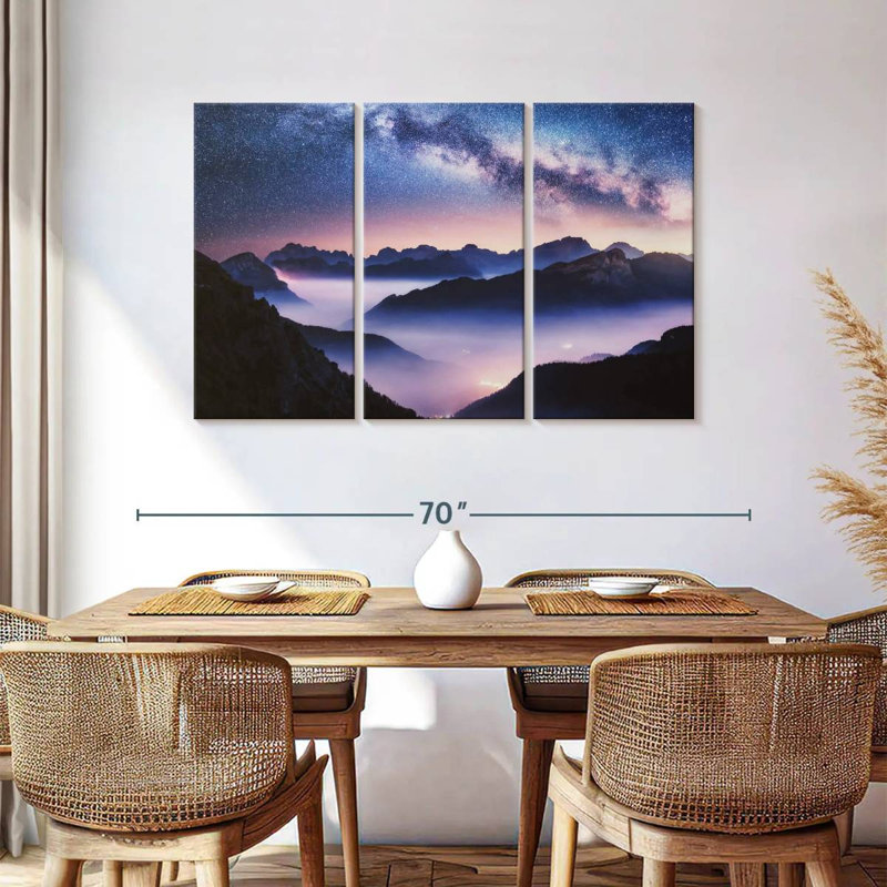 Oberle Bright Starry Night, 36" H x 57" W