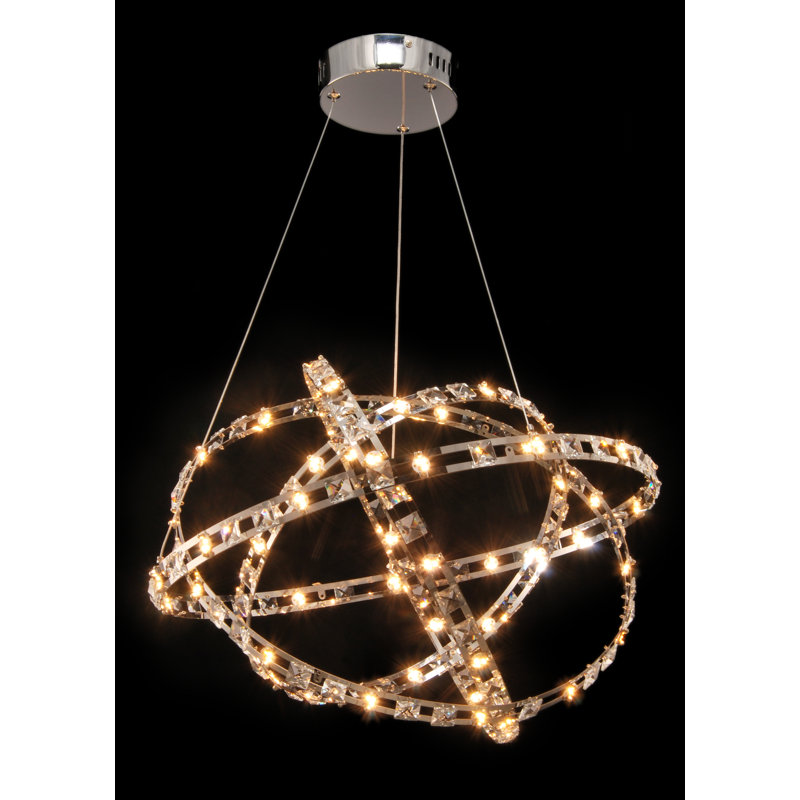 Sanchez 52 - Light Crystal LED Chandelier