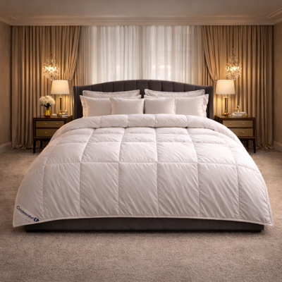 Serenity 700 Fill Power White Goose Down European Duvet Insert - Summer Weight Duvet - Full