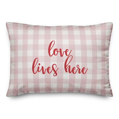  Coussin Love Lives Here