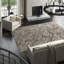 Himalayan Abstract Area Rug in Black