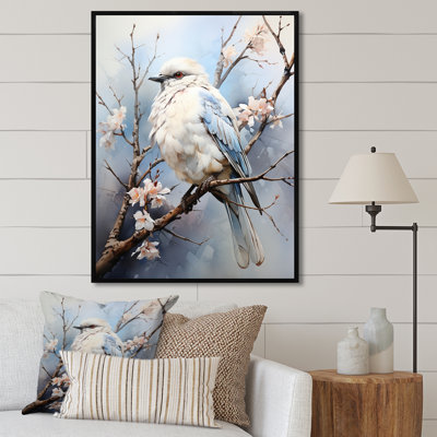«Peaceful Winged Beauty» sur impression sur toile
