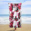 Serviettes de plage tropicales sans sable 63 "x 32", à séchage rapide, serviettes de voyage légères pour adultes