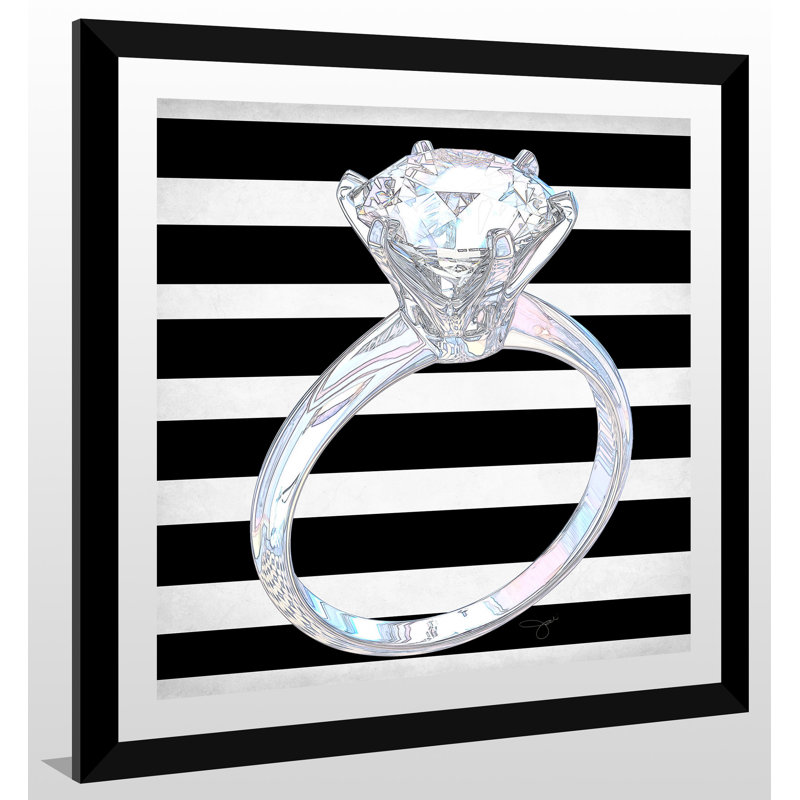« i do », impression, H 27,5 po x l 27,5 po x P 0,75 po, Cadre en plexiglas noir