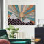 Paysage en bois - reproduction sur toile tendue-1036287409