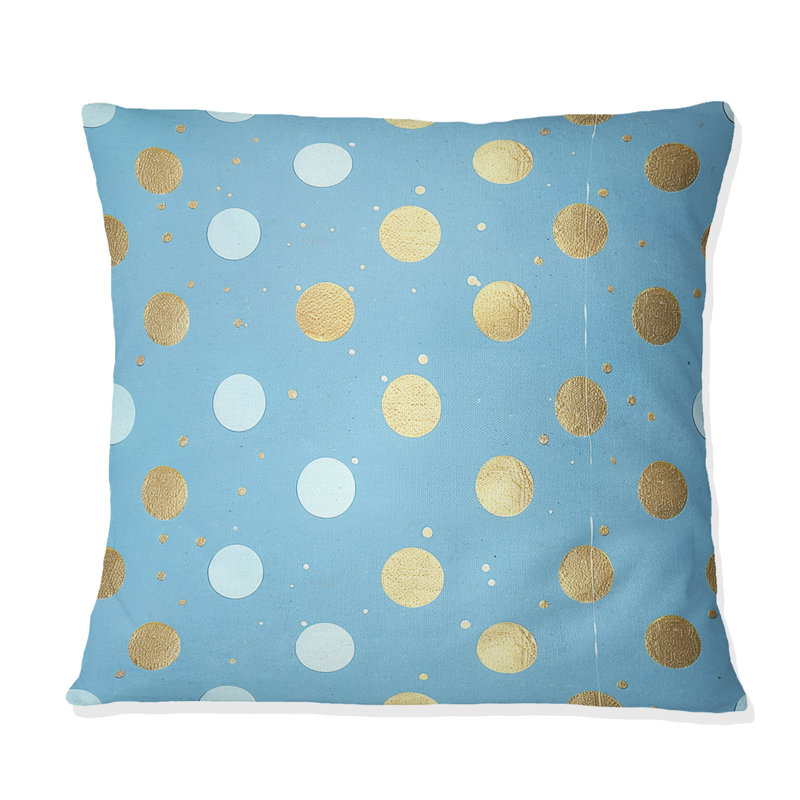 Coussin décoratif Poka Dot Delight II - Glam, H 16 po x l 16 po