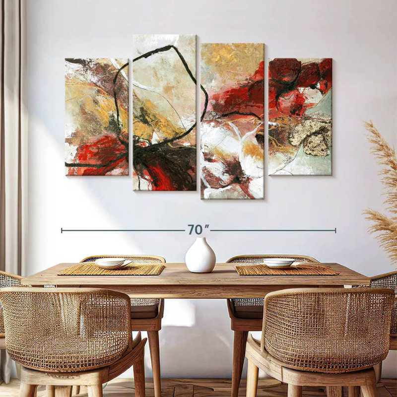 Avery Flower Fall, 42" H x 68" W