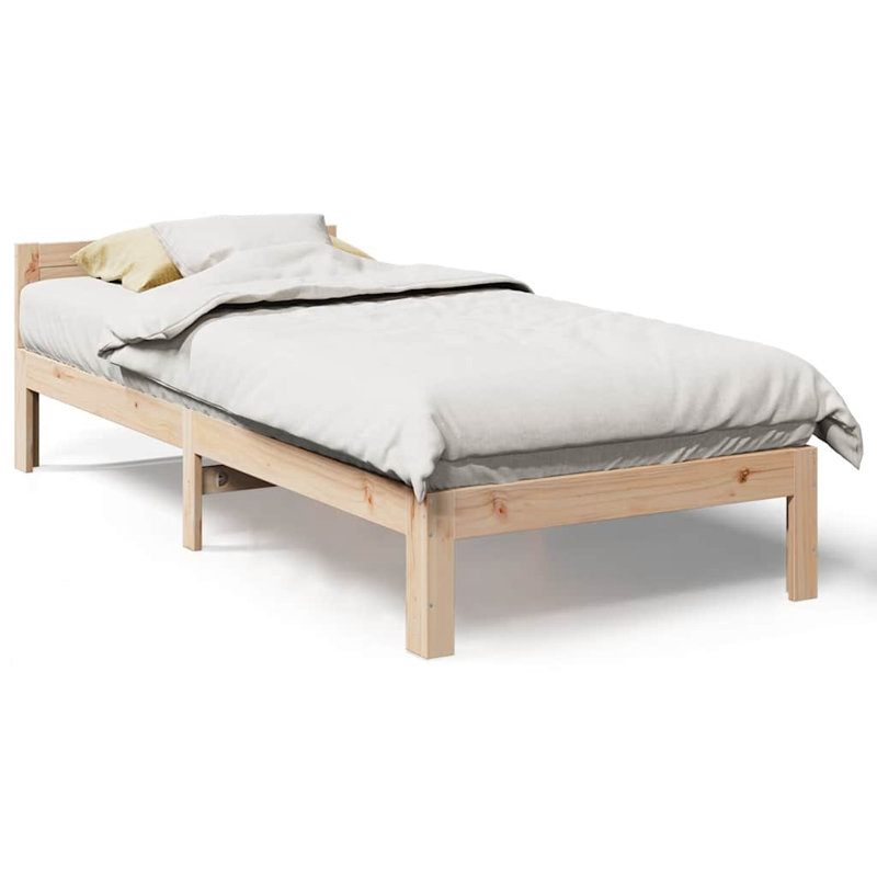 Ellijay Bed, Brown, white and pink, 80cm W x 200cm L