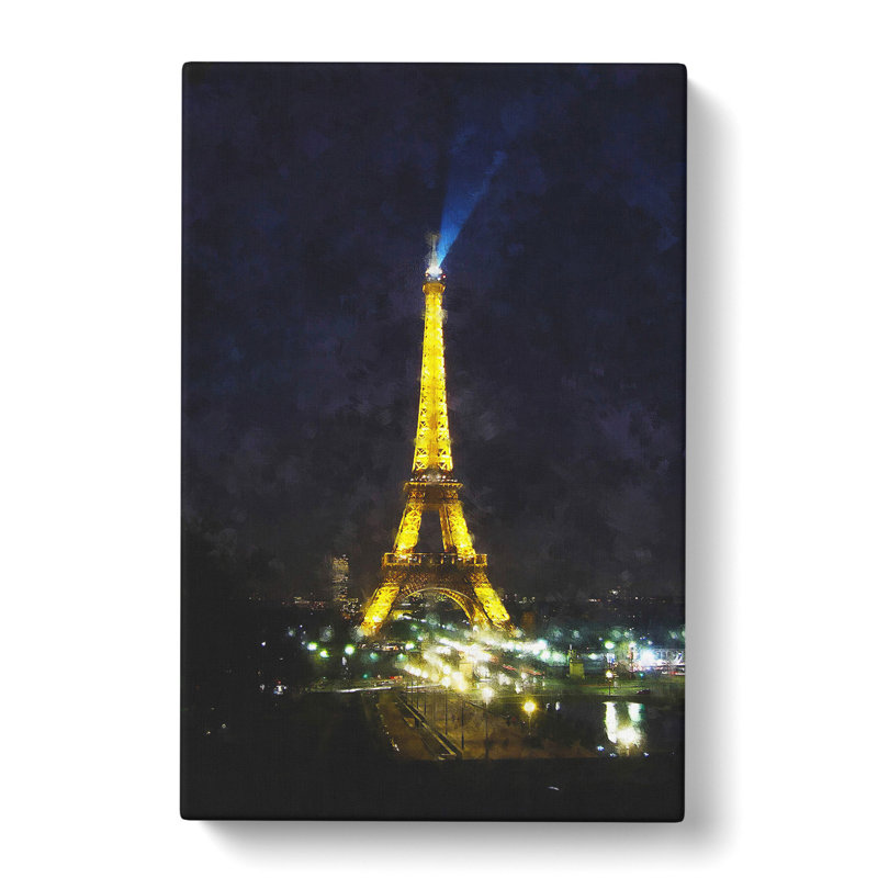 Eiffel Tower Vol.4 - Wrapped Canvas Print, 60cm H x 40cm W x 3cm D