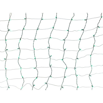 Moura 72" Outdoor 108 - Bulb Wide Angle LED Mini Net Light