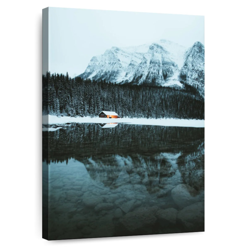 Chalet d'hiver Alvord Lake Louise, H 36 po x l 24 po