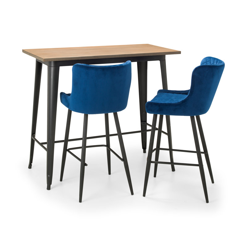 Ohlone 2 - Person Dining Set, Blue
