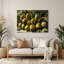 Hawaiian Coconuts Green, art mural en métal