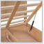 Lit plateforme en bois avec rangement inférieur et 2 tiroirs, parfait pour les chambres modernes et peu encombrantes.