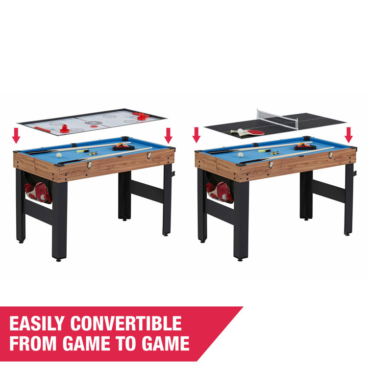 MD Sports 12-In-1 Multi Game Room Table, 48-Inch