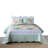  Ensemble de courtepointe réversible en microfibre 3 pièces Sage-268429070