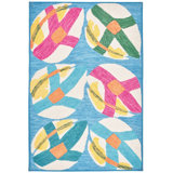 Lily Pad Spring Machine Washable Rug