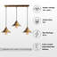 Gault 3 - Light Brass Kitchen Island Pendant-1743454701