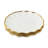Regency Gold Set of 4 Dinner Plate 11"