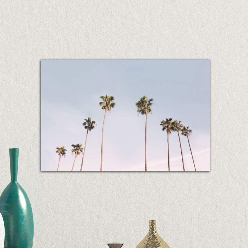 Photographie « california trees », Toile tendue, H 8 po x l 12 po x P 0,75 po