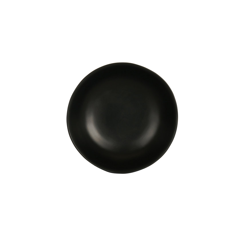 Bol 24 oz jeté à la main, Noir
