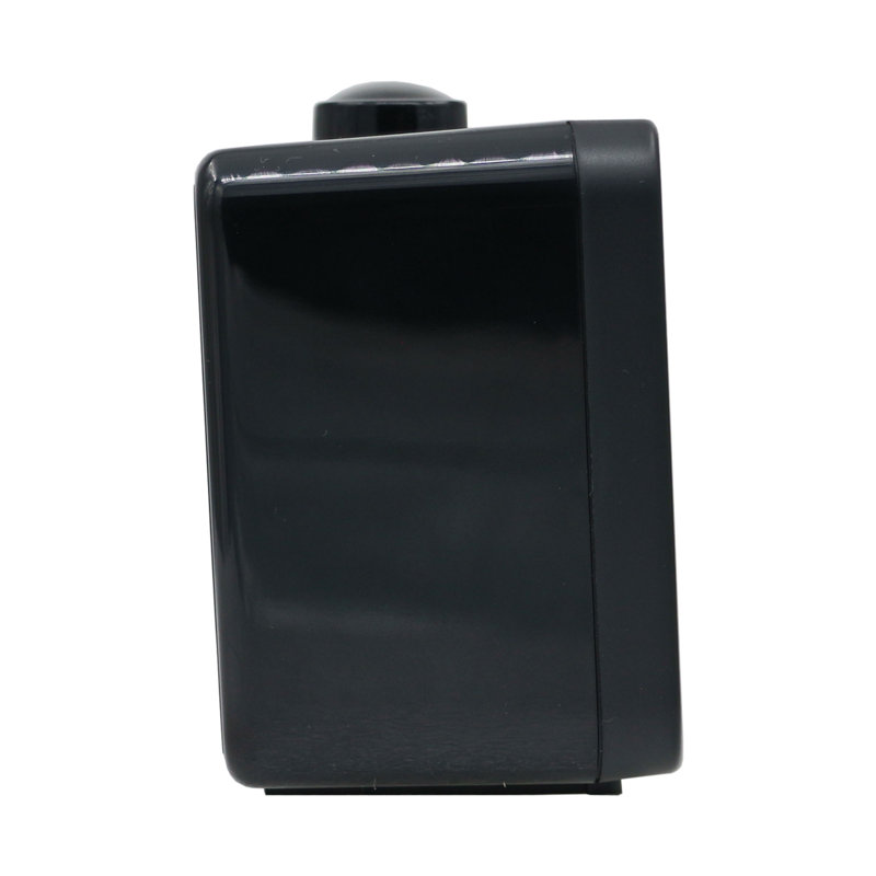 Seiko Black Analog Quartz Alarm Clock with LumiBrite Hands