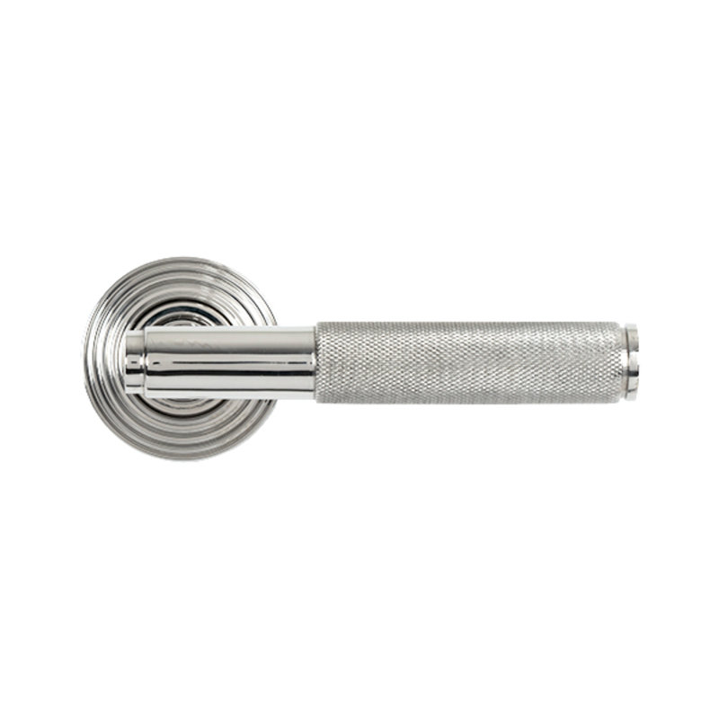 Single Dummy Door Handle, Polished Marine