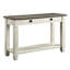 Contemporary Living Room Table With Rosy Brown And Antique White Design Colours, Organized Storage-2097992585