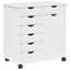 Solid Wood Rectangle Accent Cabinet-2088408627