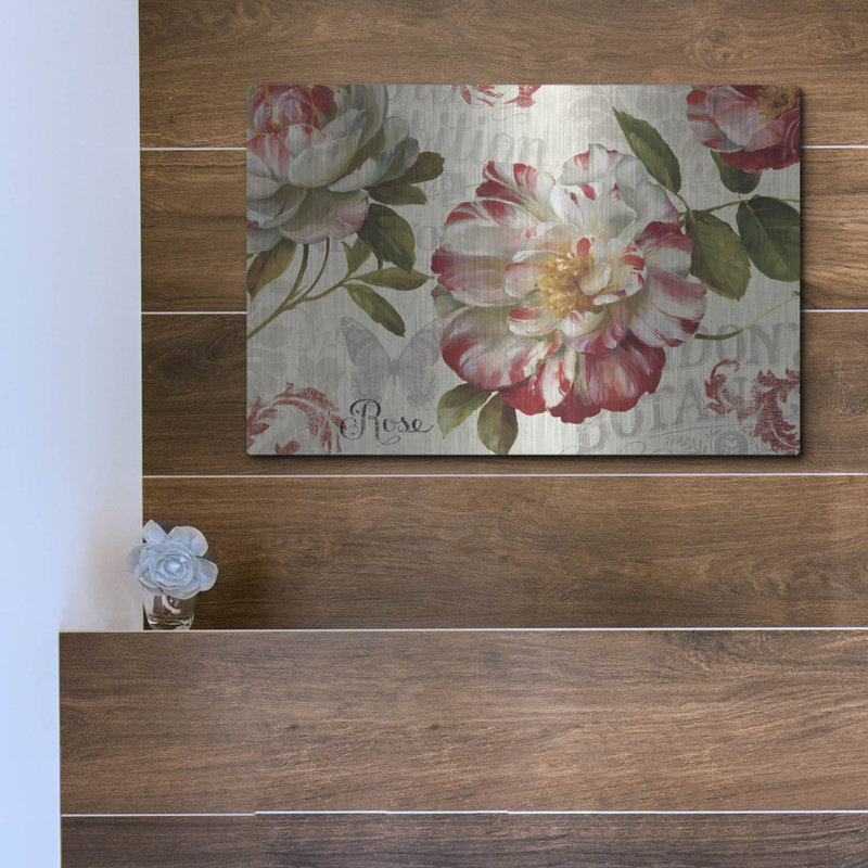 «Spring Flair I» par Lisa Audit, H 12 po x l 16 po