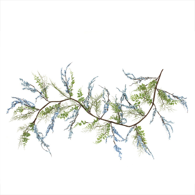 Guirlande de fleurs artificielles 5 pi