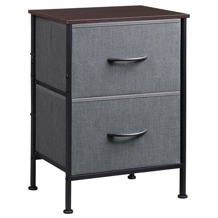 Berinda 15.7'' W Metal Nightstand