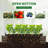 Galvanized Raised Garden Bed With PVC Mini Greenhouse Cover, 72.8"X37.4"X47.2" Bottomless Metal Planter With Roll-Up Window