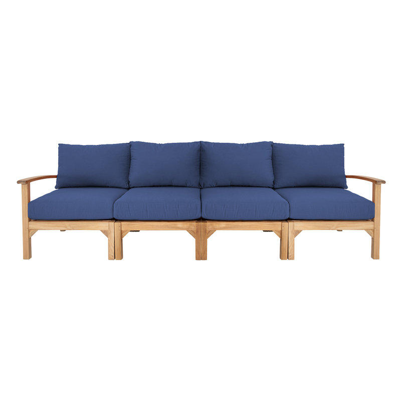 Huntington Outdoor 4 - Seat Patio Sofa, Navy Sunbrella®