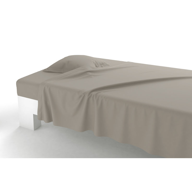 Vexin Fitted Sheet, Queen, White