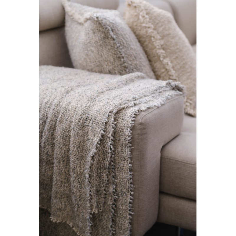Brentwood Hand Woven Throw Blanket, Ocean