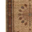 Wool Oriental Area Rug in Sienna/Wheat