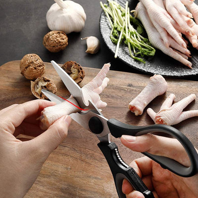 Ensemble 33 ustensiles de cuisine en silicone 33 pièces, en acier inoxydable, résistant à la chaleur antiadhésif, noir