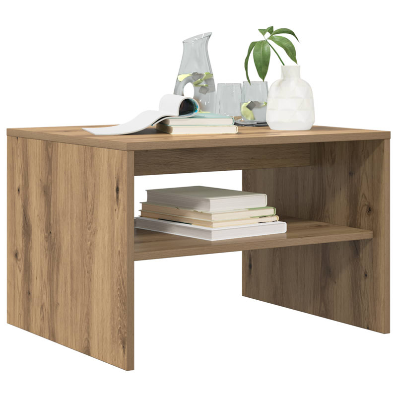 Coffee Table with Storage, Artisan Oak, 40cm. H x 60cm. L x 50cm. W