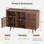 Buffet 47,2 "Mid-centery Buffet avec rangement-637624613
