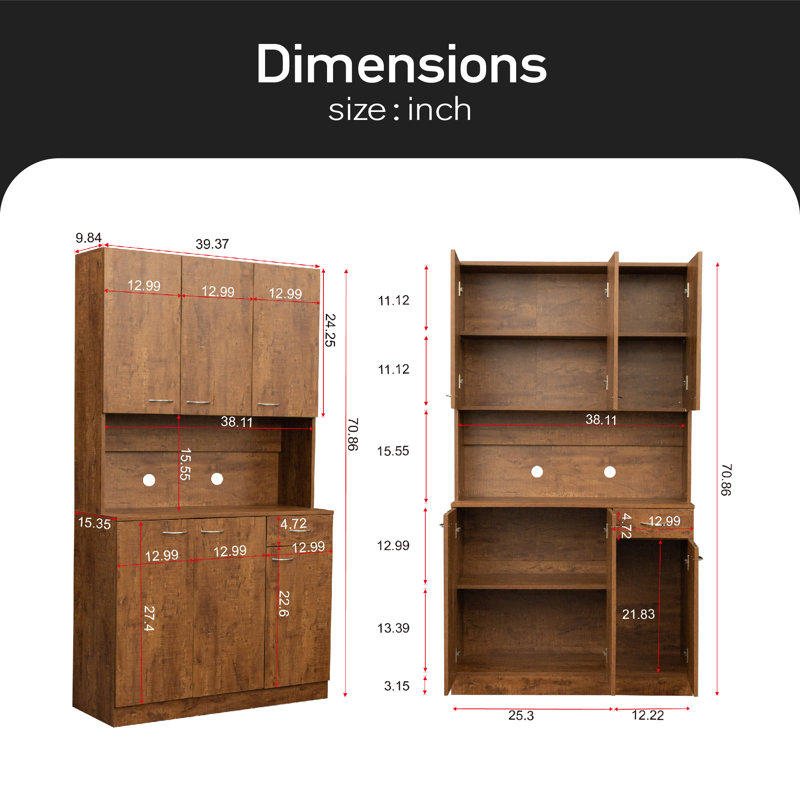 Armoire Bocar, Noyer