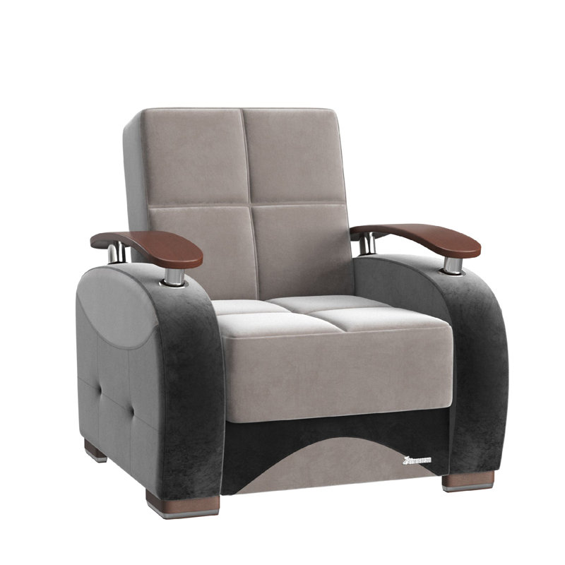 Fauteuil convertible avec rangement Primalest Yalise