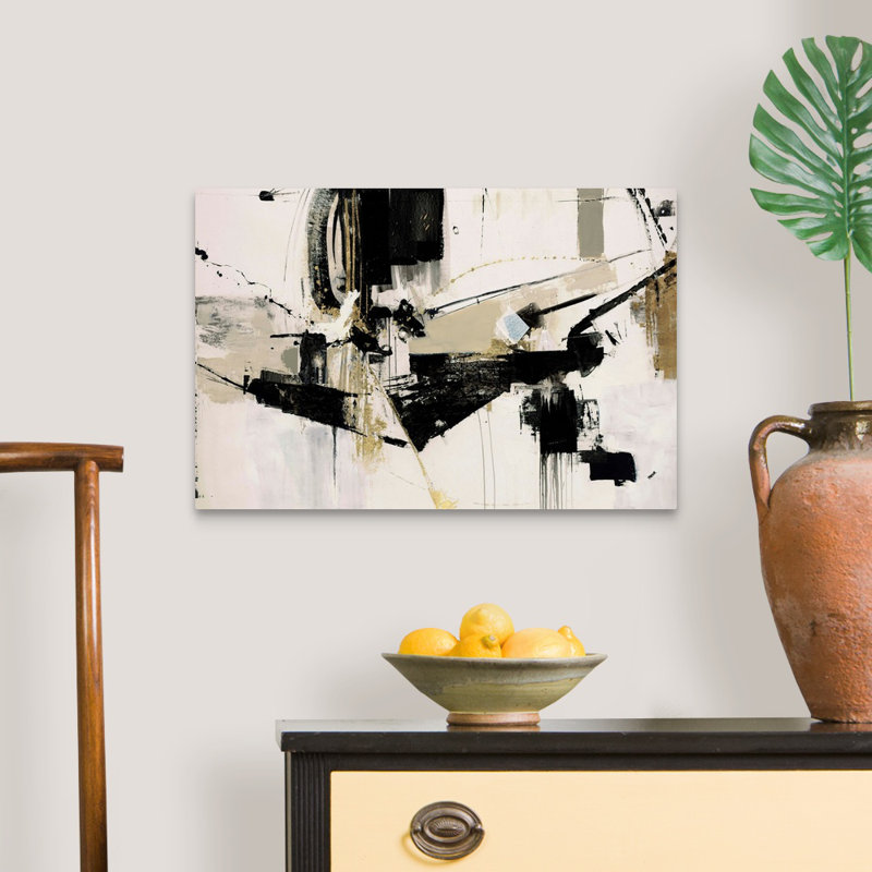 «Perfect Collaps» par Kari Taylor - reproduction d'art sur toile, H 16 po x l 24 po x P 1,25 po, Toile tendue
