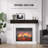 Haynor Solid Wood Fireplace Mantel Floating Shelf-93820217-97758894-97758891