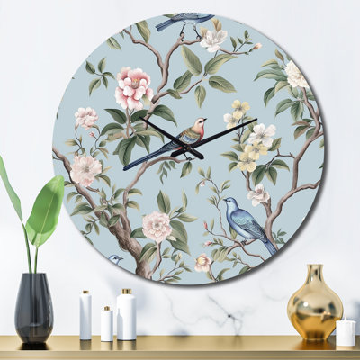Horloge murale Chinoiserie