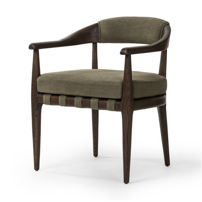 Dane Leather Upholstered Arm Chair