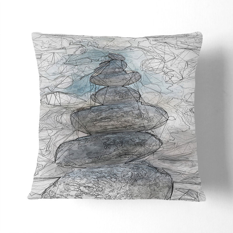 Square Cushion, 55cm H x 55cm W x 20cm D